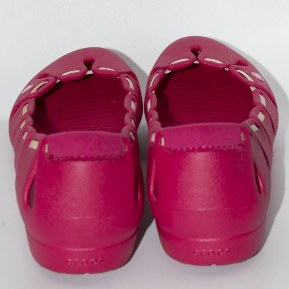 Hot Pink Crocs Shoes - Picture 4 of 6